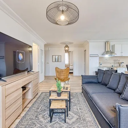 Magnificent Apartment, 4 Bedrooms, Fiber Wifi Apartment Grenoble